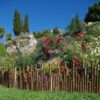 Bordures de jardin en bambou noir
