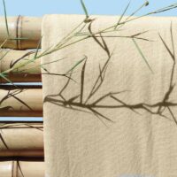 Foulards en fibres de bambou – Golden Egg / W3