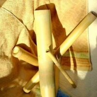 Kit de Massage de 4 rouleaux de Bambous pour débutants, Moment détente et apaisant