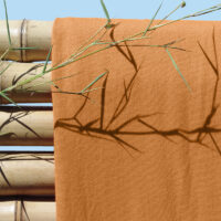 Écharpes en fibres de bambou – Orange college / M29
