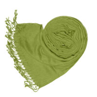 Foulards en fibres de bambou – Green grass / W10