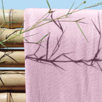 Foulards en fibres de bambou – Pink Song