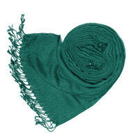 Foulards en fibres de bambou – jungle green / W5