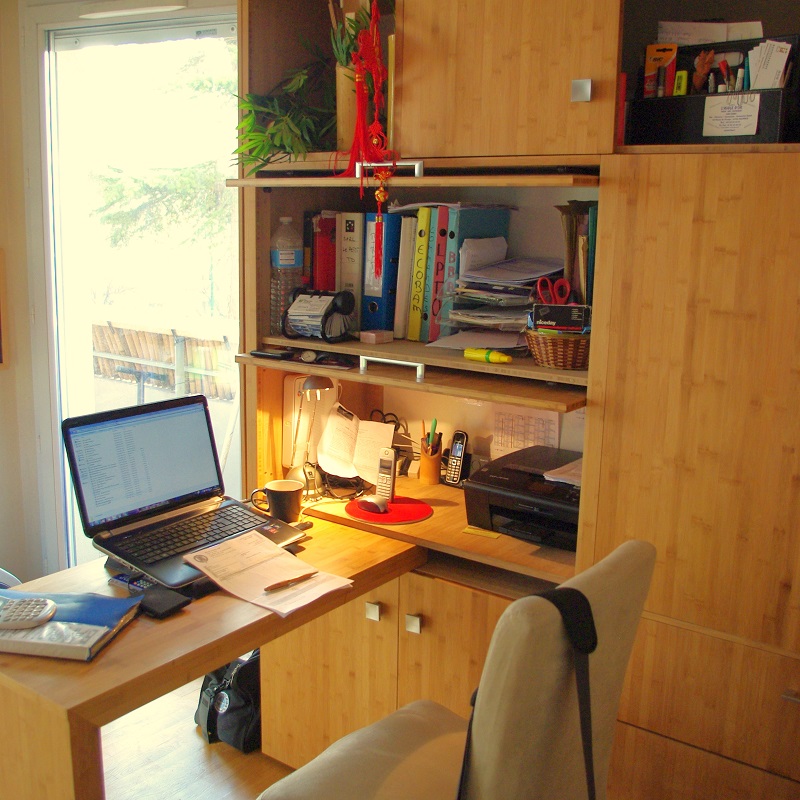 Panneau en lattes de bambou - Épaisseur 15 mm - PLB15 / DONT – Image 2