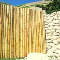 Clôture Bambou Robuste Naturel Gamme Zen Régulier PHAR / RZF250